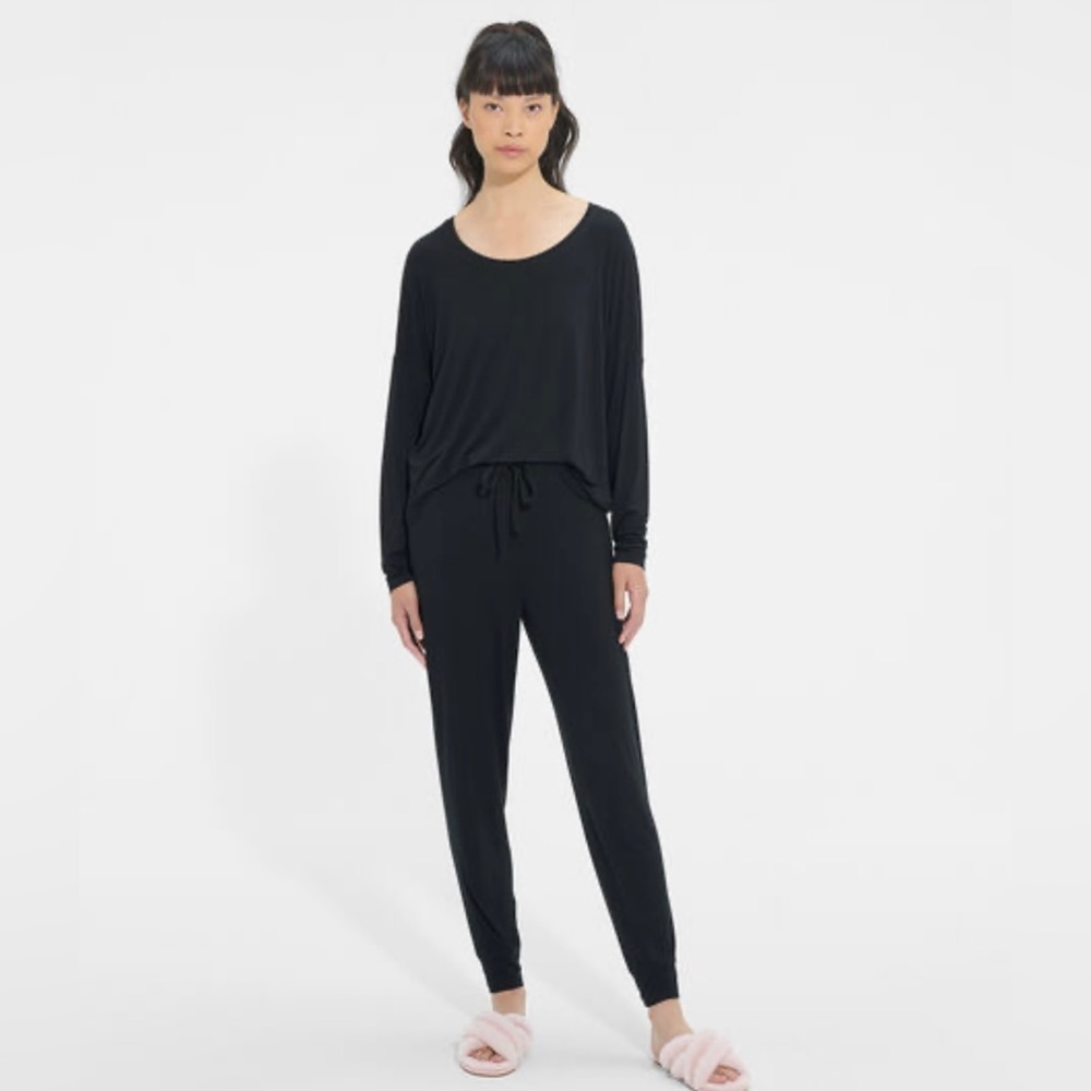 New UGG PJ set in black . Size XS
